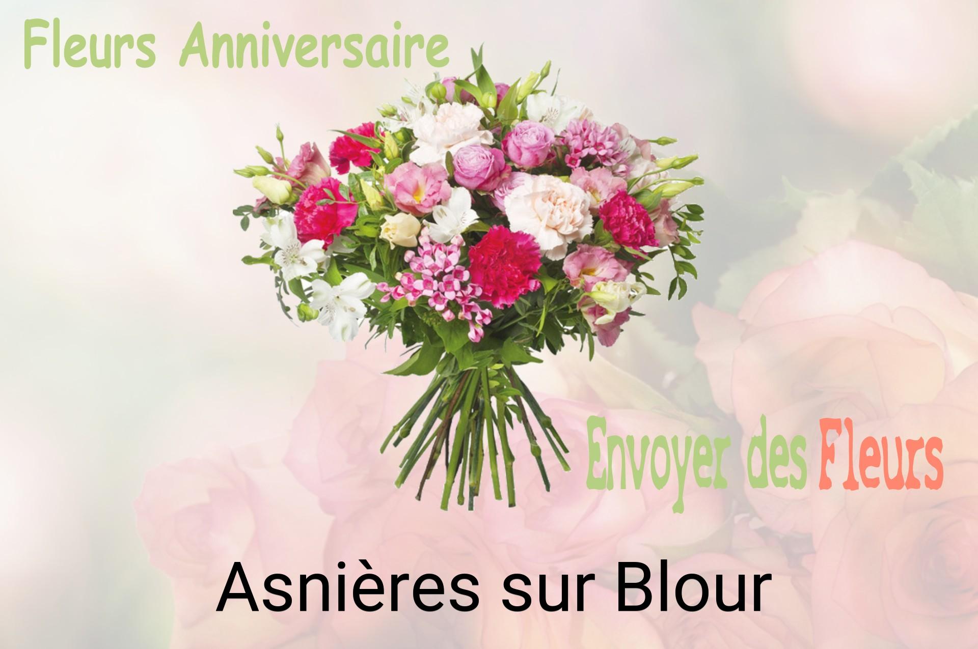 Bouquet de fleurs d’anniversaire livré à Asnières-sur-Blour