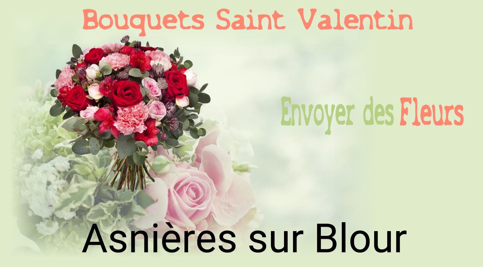 Roses de Saint-Valentin livrées à Asnières-sur-Blour